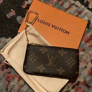 Authentic Louis Vuitton monogram key pouch